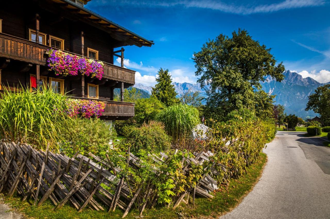 Ferienwohnung Matzhof Leogang Exterior foto