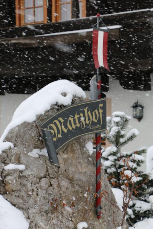 Ferienwohnung Matzhof Leogang Exterior foto